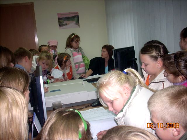 2008-10 - Wizyta trzecich klas u Pana Starosty
